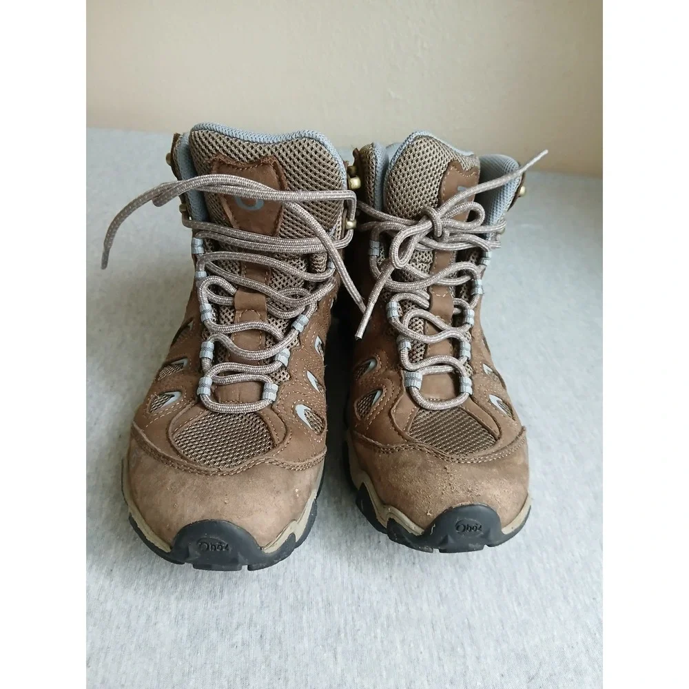 Oboz Boots Womens 8 Waterproof B Dry Outdoor Hiking Work Gorpcore Trail